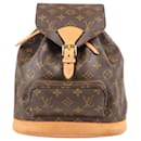 Louis Vuitton Montsouris MM Backpack Bag in Brown M51136