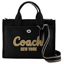 Bolsa Cargo - Coach - Lona - Preta