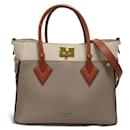 Louis Vuitton On My Side MM Leather Shoulder Bag M53825 in excellent condition