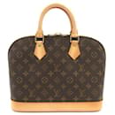 Louis Vuitton Alma Canvas Handbag M51130 in excellent condition