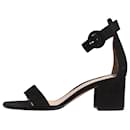 Black suede Portofino sandal heels - size EU 36 - Gianvito Rossi