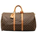 Louis Vuitton Monograma Marrom Keepall 55