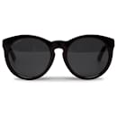 Gucci Black Star Rhinestone Interlocking G Round Tinted Sunglasses