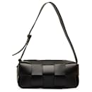 Bottega Veneta Petite cassette en brique Intrecciato noire