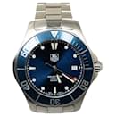 Tag Heuer Silver Automatic Stainless Steel Aquaracer Watch