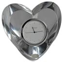 BACCARAT Crystal Heart Clock - Baccarat