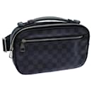 LOUIS VUITTON Damier Graphite Ambreil Shoulder Bag N41289 LV Auth 71423 - Louis Vuitton