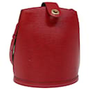 LOUIS VUITTON Epi Cluny Shoulder Bag Red M52257 LV Auth 71082 - Louis Vuitton