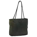 PRADA Shoulder Bag Nylon Khaki Auth bs13637 - Prada