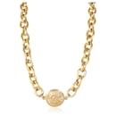 Chanel Vintage Fashion Necklace in  Gold Plated