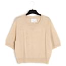 3.1 Phillip Lim Top FR36 Beige cashmere crop sweater UK8