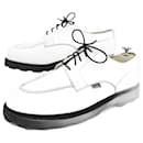 CHAMBORD PARABOOT SHOES 205701 DERBY GOLF 10.5F 44.5 WHITE LEATHER SHOES - Paraboot