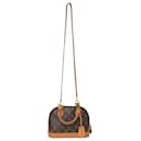 Louis Vuitton Monogram Alma BB Bag in Brown Coated Canvas