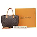 Louis Vuitton Turenne PM Canvas Handbag M48813 in good condition