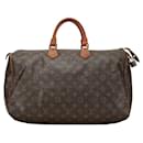 Louis Vuitton Speedy 40 Canvas Handbag M41522 in fair condition