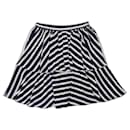 YSL striped ruffle skirt - Yves Saint Laurent
