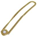 CHANEL Cadena Perla Cinturón metal Oro CC Auth bs13679 - Chanel