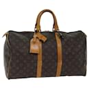 Louis Vuitton-Monogramm Keepall 45 Boston Bag M.41428 LV Auth 70983