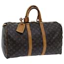 Louis Vuitton-Monogramm Keepall 45 Boston Bag M.41428 LV Auth yk11864