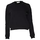 balenciaga, cropped sweater in black - Balenciaga