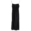Christopher Esber Cutout Maxi Dress in Black Wool - Autre Marque