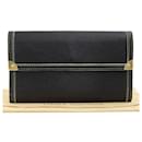 Louis Vuitton Suhari Wallet Leather Long Wallet M91836 in good condition