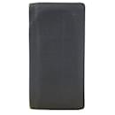 Louis Vuitton Portefeuille Brazza Wallet Leather Long Wallet M32572 in fair condition