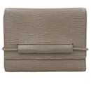 Louis Vuitton Portefeuille Elastic Epi Trifold Wallet Leder Kurze Geldbörse M 6346B in gutem Zustand