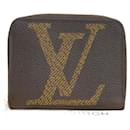 Louis Vuitton Zippy Coin Purse Canvas Coin Case M69354 em boa condição
