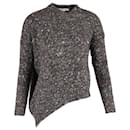 Stella McCartney Asymmetric Sweater in Grey Wool - Stella Mc Cartney