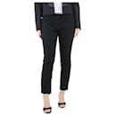 Black buttoned hem tailored trousers - size UK 10 - Altuzarra