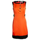 Karen Millen, A line dress in orange