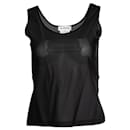 Mugler, Top trasparente in nero - Thierry Mugler