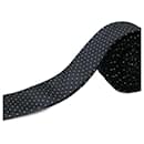Corbata Negra com Pontos Brancos - Dolce & Gabbana