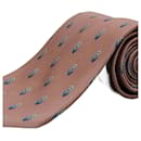 Corbata Rosa com Girassóis - Lanvin