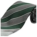 Corbata em Rayas Verdes e Grises - Ermenegildo Zegna