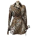 Gabardina de Animal Print - Blumarine