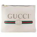 Bolsa com estampa de logotipo - Gucci