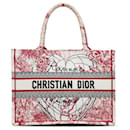 Dior Red Medium Royaume d'Amour Book Tote
