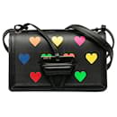 LOEWE Black Small Barcelona Hearts Crossbody Bag - Loewe