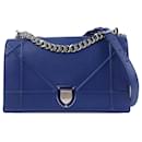 Dior Blue Medium Diorama Flap