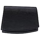 LOUIS VUITTON Epi Tilsitt Waist bag Black M52602 LV Auth ar11751 - Louis Vuitton