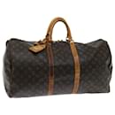 Louis Vuitton-Monogramm Keepall 55 Boston Bag M.41424 LV Auth 70568