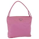 PRADA Shoulder Bag Nylon Pink Auth 72029 - Prada