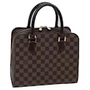 LOUIS VUITTON Damier Ebene Triana Hand Bag N51155 LV Auth 71616 - Louis Vuitton
