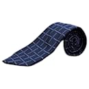Corbata Azul à Rayas Moradas - Autre Marque
