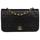 Chanel gestepptes Lammleder 24K Gold Single Flap Bag