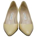 Tacón Beige - Manolo Blahnik