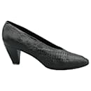 Schuhe aus schwarzem Leder - Stéphane Kelian