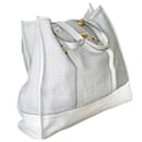 Tasche aus weißem Leder - Autre Marque